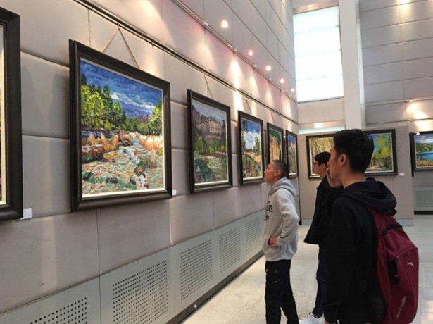 3044am永利集团举办徐建新教授油画作品展